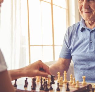 Playing a game of chess