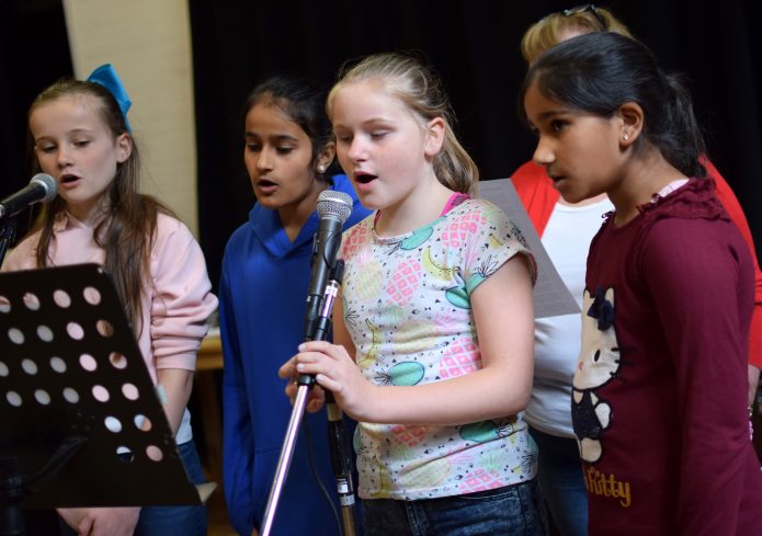 Young Carer singing